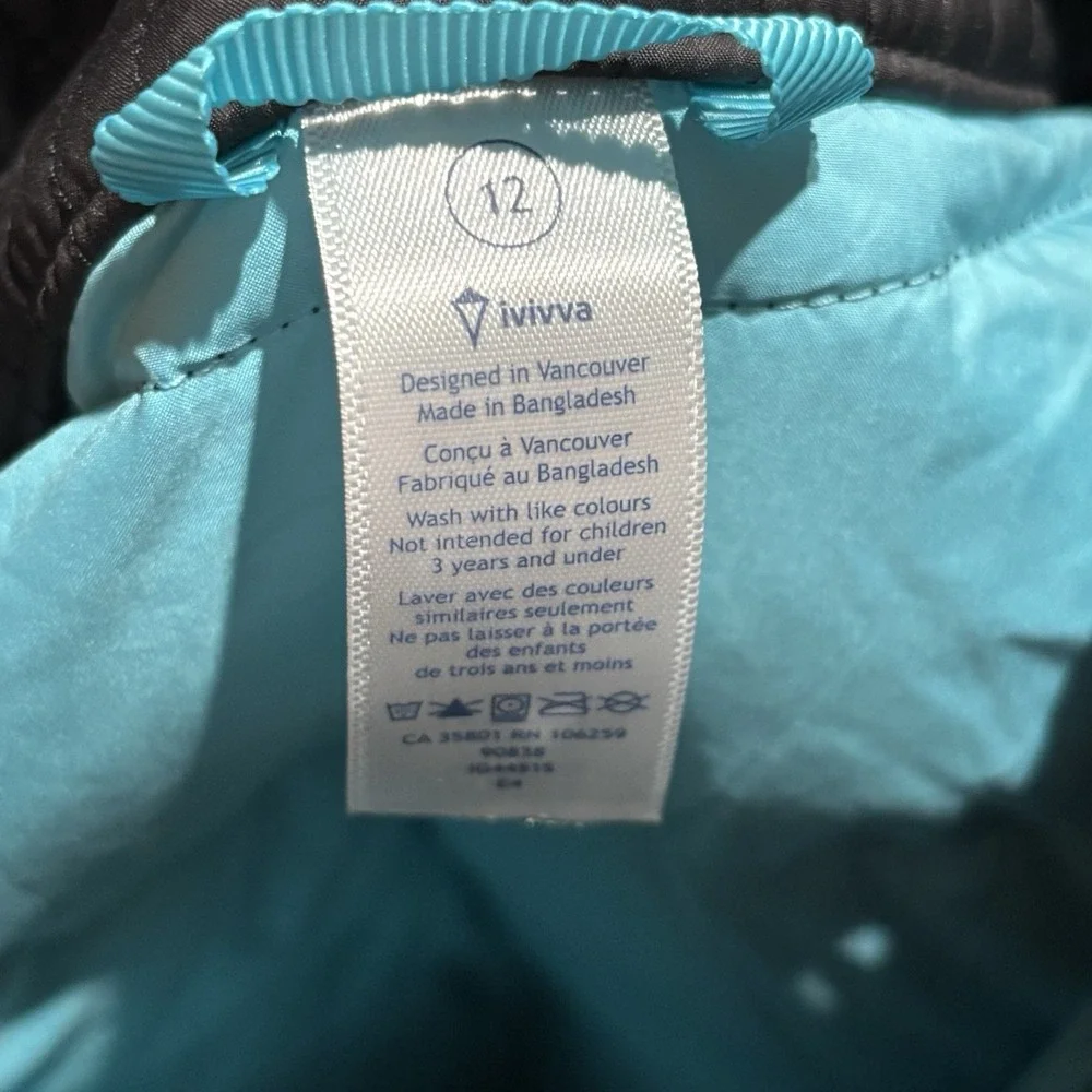 Ivivva chevron puffer
